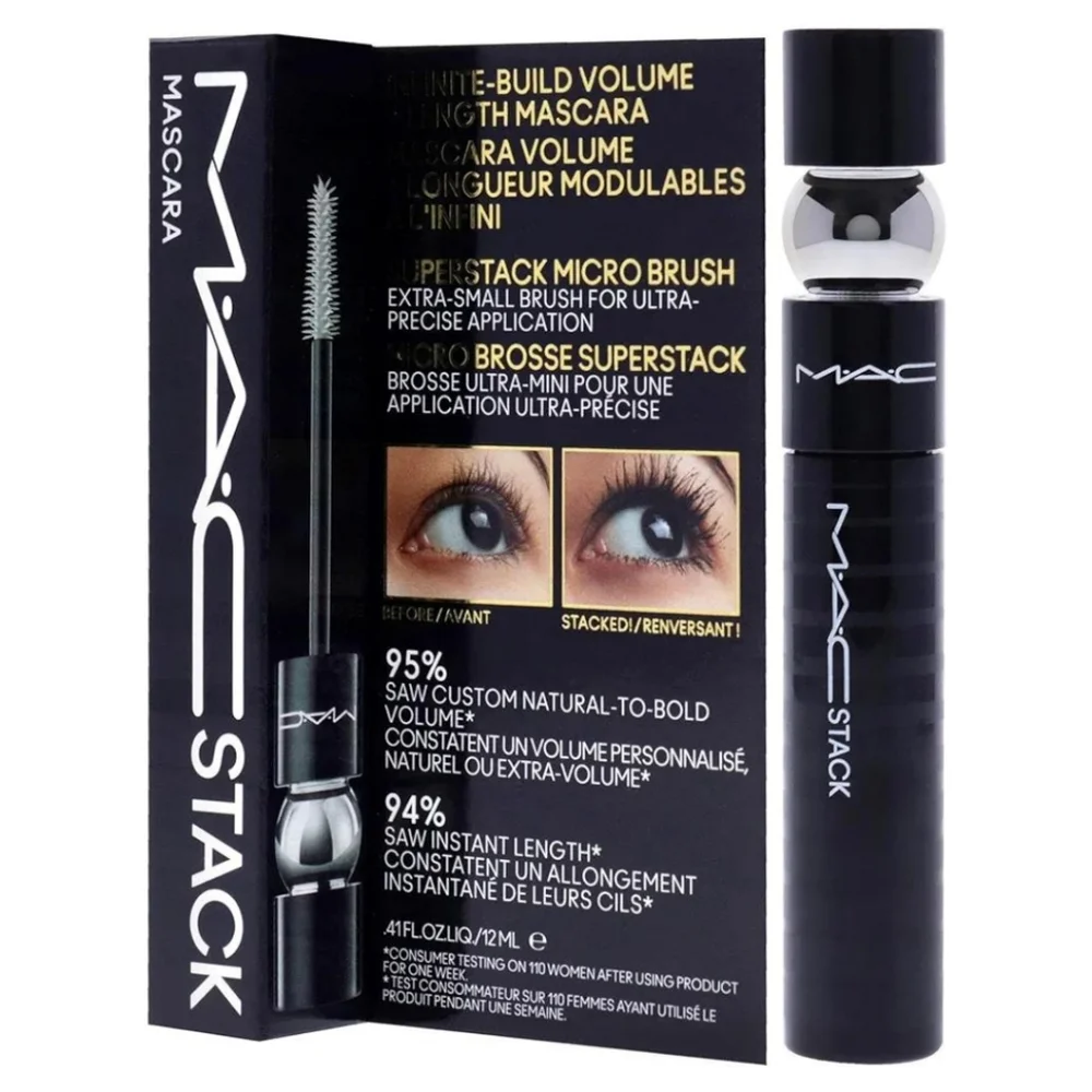 New!! 🖤 Macstack Mascara Superstack- Black Stack - Picture 4 of 4